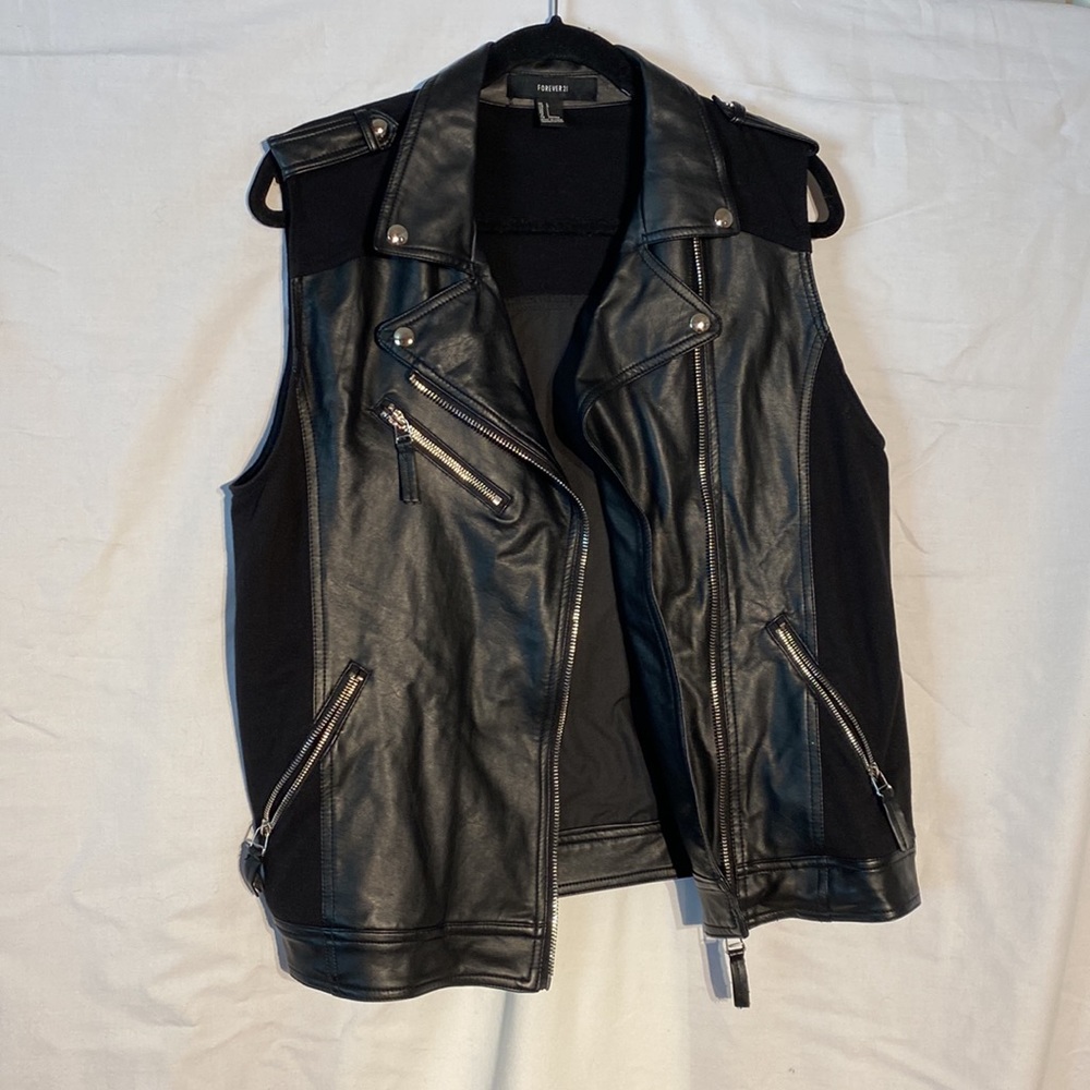 Costume Biker style jacket vest